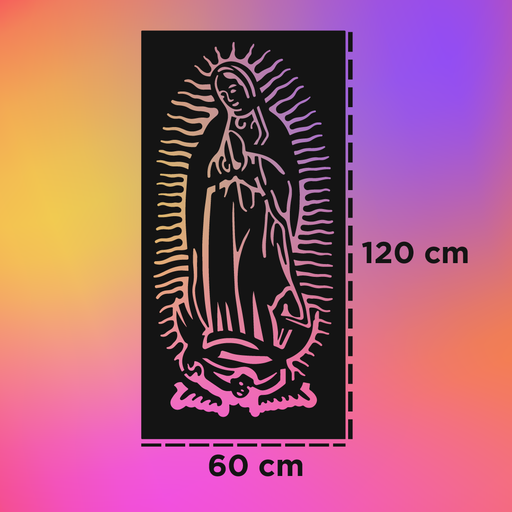 120x60cm – Grande x Imagen de #LaVirgenEnTodosLados