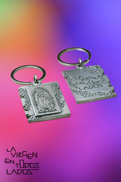 Llavero de la Virgen x Llavero #LaVirgenEnTodosLados