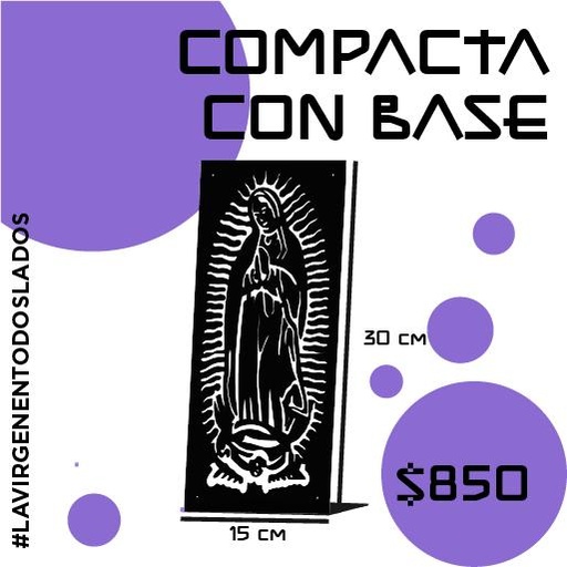 [LVETL-30x15-CB] 30x15cm – IMAGEN COMPACTA CON BASE